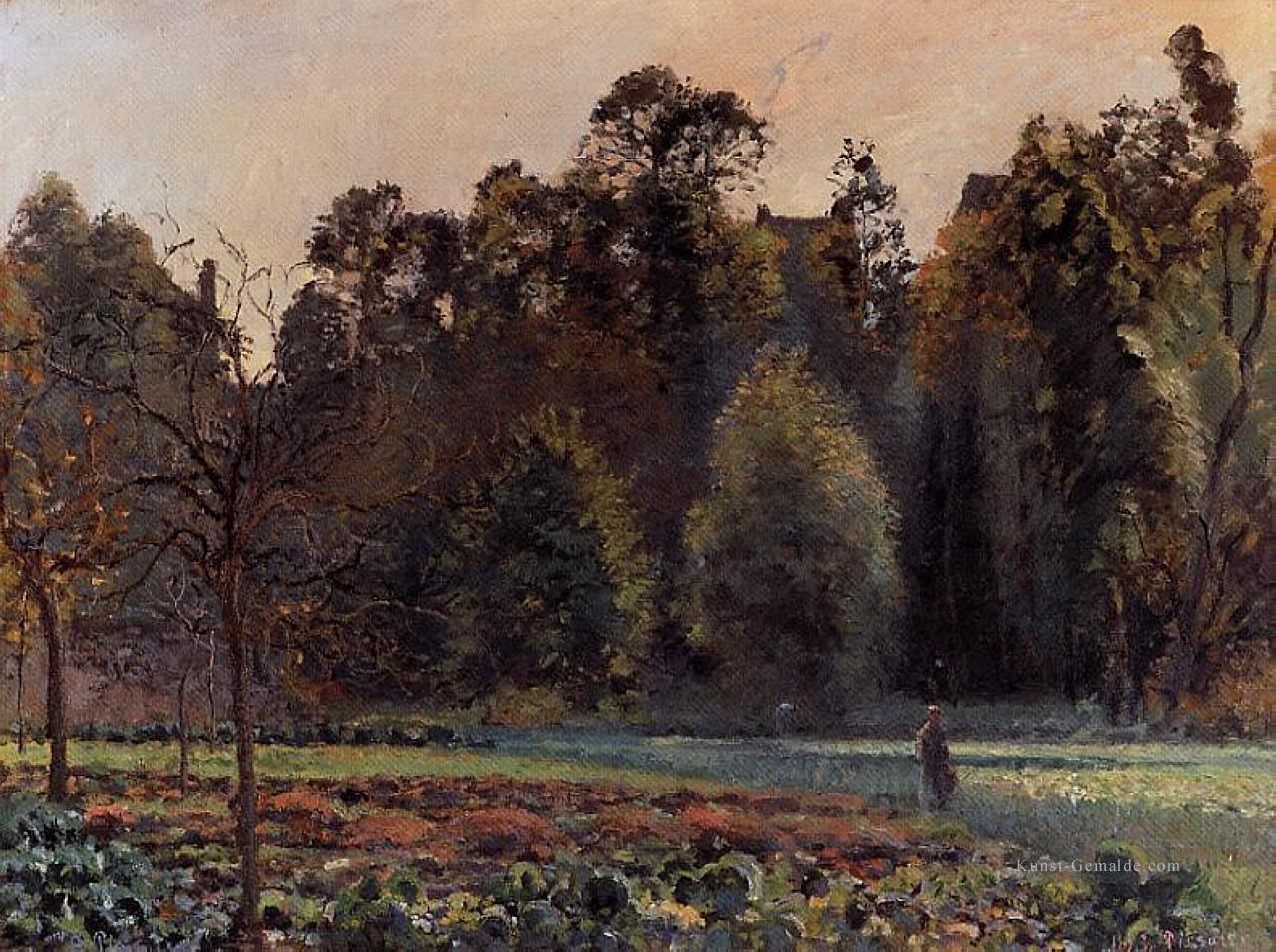 das Kohlfeld pontoise 1873 Camille Pissarro Wald Ölgemälde